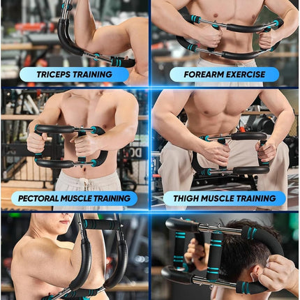 Twister Arm Exerciser – Adjustable 40-110lb Chest & Forearm Strengthener