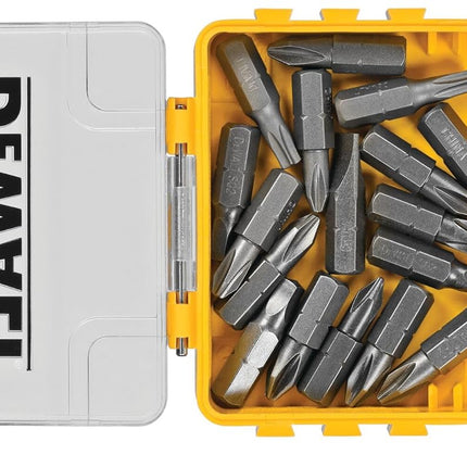 18 pc. Magnetic Drive Guide Set – Yellow, Compact for Easy Use (DWAF2058CS)