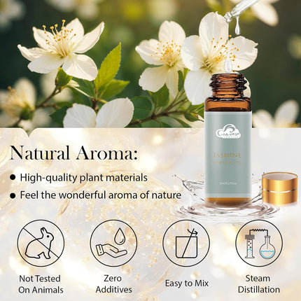 Fragrance Essential Oils Set 14pcs Aromatherapy Oils 5mL Tea Tree Lavender Vanilla