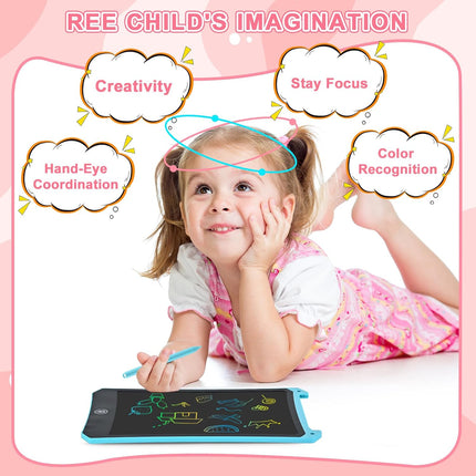 Toddler Easter Basket Stuffers – 2 Pack LCD Writing Tablets, Drawing Pad for Kids