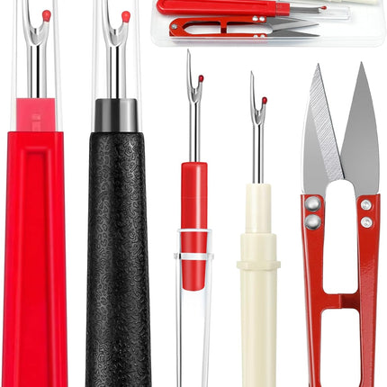 4PCS Stitch Remover Tools Thread Ripper Set for Sewing & Embroidery