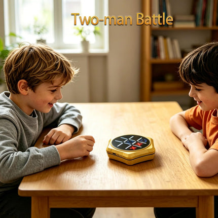 Electronic Tic Tac Toe Game for Kids 5-in-1 Touch Screen Travel Puzzle