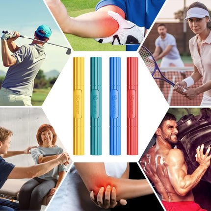 Tennis Elbow Therapy Bar for Tendonitis Relief & Forearm Strength Training