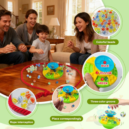 Wobble Marble Balance Game – Educational Family Toy for Kids 6+ (3-Tier)