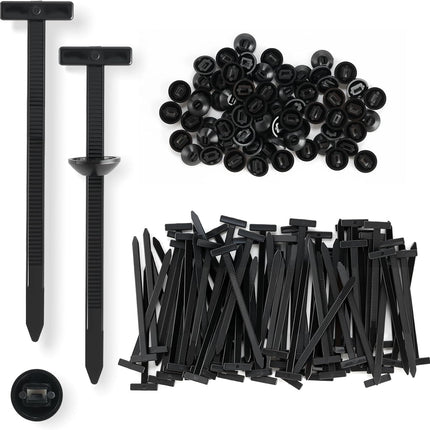 200 Pcs Nylon Cable Tie Buckles – Heavy Duty Fastening Clips for Car Body Repairs