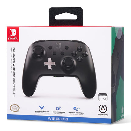 Official Licensed Wireless Gamepad for Nintendo Switch, Switch 2, Lite – Black