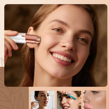 Facial Hair Remover for Women – Painless, Rechargeable Electric Face Shaver