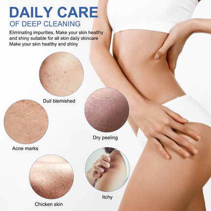 African Exfoliating Net Sponge – Long Bath Wash Rag, Body Scrubber