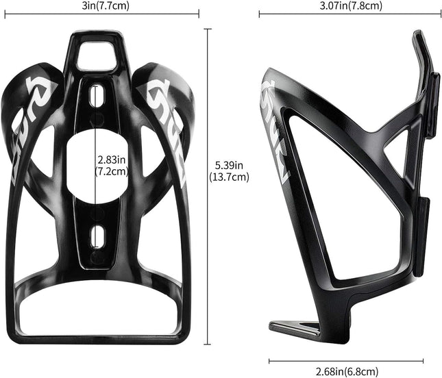 2-Pack Bike Water Bottle Cages – Ultra-Light Bottle Holder for Cycling