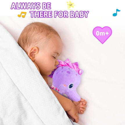 Baby Girl Musical Plush Toy – Rattle Stuffed Animal for 0–6 Months