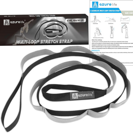 Exercise Stretch Straps – Premium Loops for Yoga, Pilates, Dance & Therapy