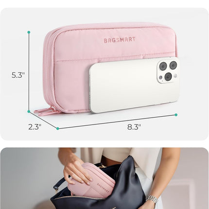 Electronics Organizer Travel Case for Cables Chargers and Tech Accessories
