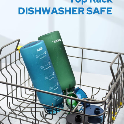Zip 30 oz Tritan Water Bottle BPA Free Leakproof Flip Top Dishwasher Safe