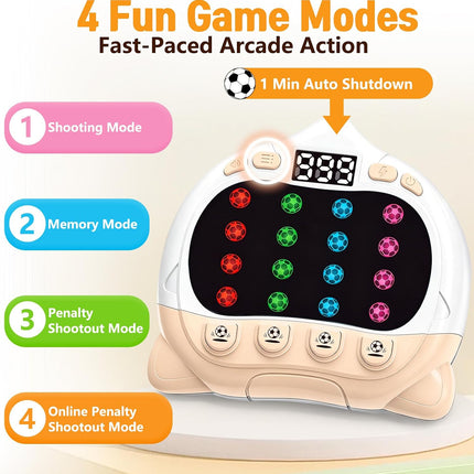 4 Mode Soccer Fidget Toy Multiplayer Handheld Road Trip Game for Kids