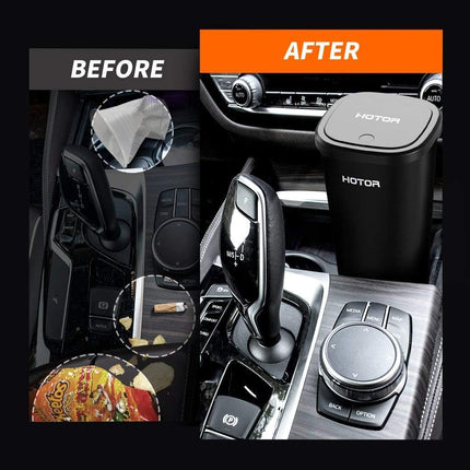 Car Trash Can with 30 Bags, 2-Pack, Multipurpose for Car, Office & Home Use