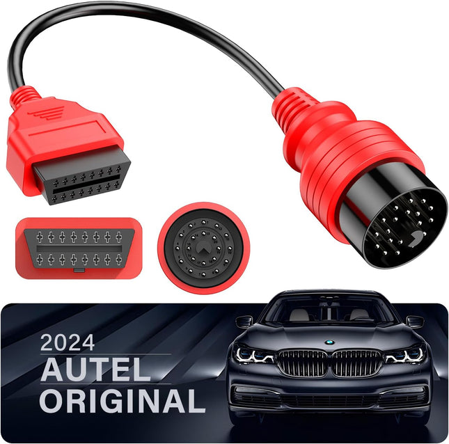 20 Pin to 16 Pin OBD2 Cable for BMW – OBD1 to OBD2 Diagnostic Adapter, OE Quality