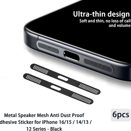 iPhone 17 Metal Dust Mesh & USB-C Port Cleaning Brush – iPhone 15/16/17