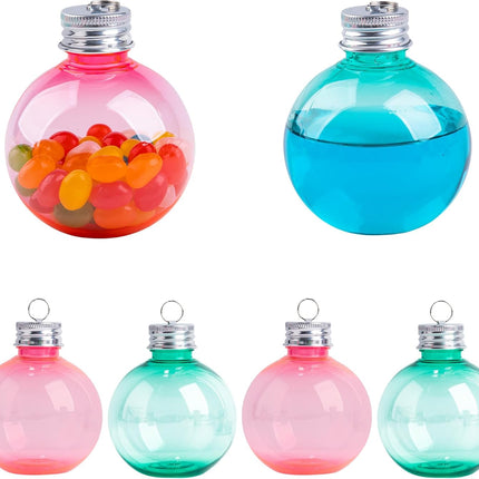 Christmas Shot Glass Ornaments – 6 PCS Spirit Glass Holiday Decor