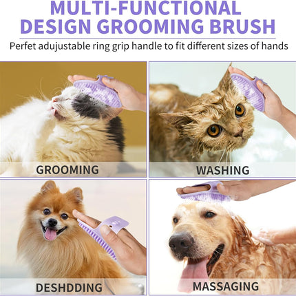 Professional 7-in-1 Paw Cleaning Kit – Dog & Cat Washer, Bath Brush, Toothbrushes & Towels
