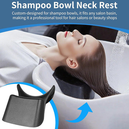 Silicone Shampoo Bowl Neck Cushion – Ergonomic Hair Washing Support Pillow