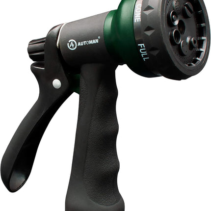 Garden Hose Nozzle – ABS Spray with 7 Adjustable Patterns, Slip-Resistant