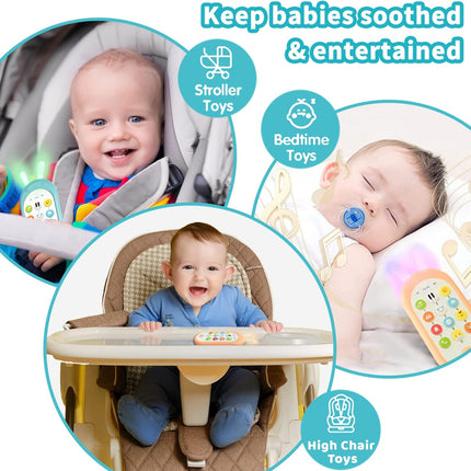 Baby Cell Phone Toy – Sensory Learning, 12 Functions, Lights & Sounds