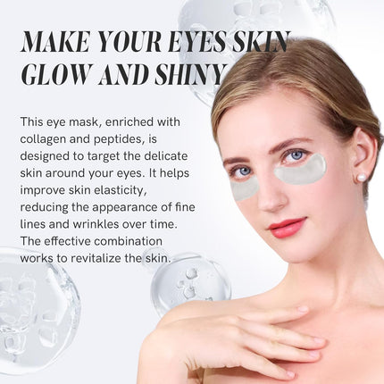 30 Pairs Hydrating Under Eye Patches Collagen Peptide Facial Treatment