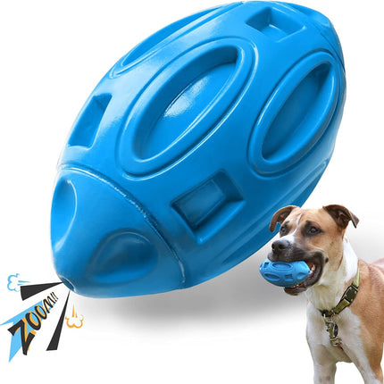 Squeaky Dog Toy – Rubber Chew Ball, Durable for Aggressive Medium & Large Dogs
