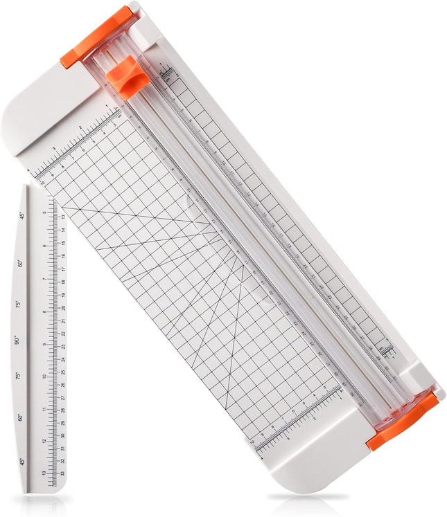 27PCS Vinyl Craft Weeding Tool Kit – Utility Knives & 12" Paper Cutter for DIY