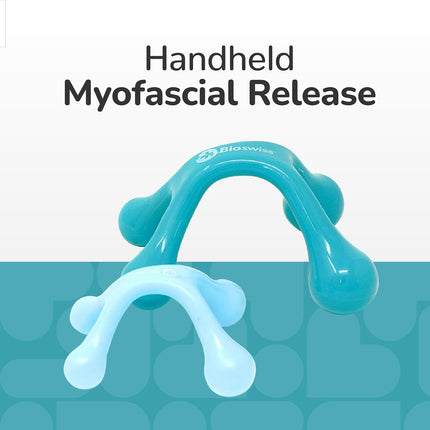 2-Pack Handheld Full Body Massager Pressure Point Tool for Neck Back Shoulder