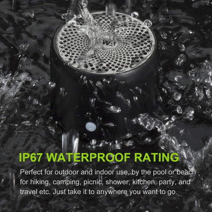 Portable Mini Bluetooth Speaker A106 Pro IP67 Waterproof for Shower & Room