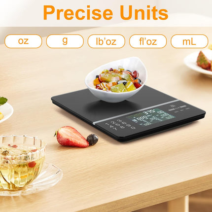 Smart Food Scale with Nutritional Calculator, Lbs Grams Ounces Display
