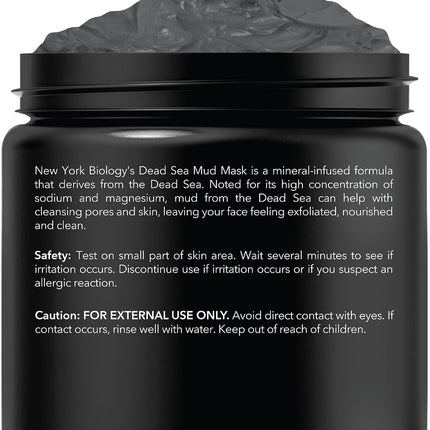 Dead Sea Mud Mask for Face & Body, 8.8oz, Pore Refining Natural Skincare