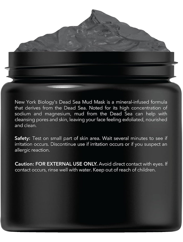 Dead Sea Mud Mask for Face & Body, 8.8oz, Pore Refining Natural Skincare