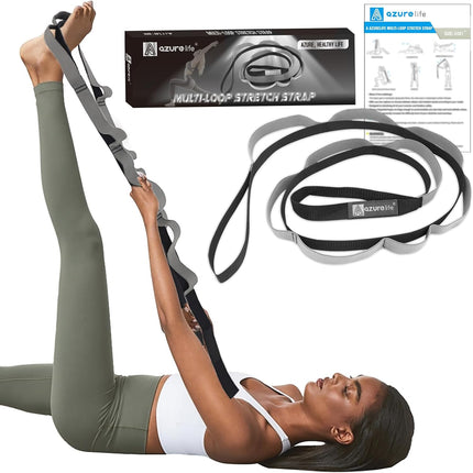 Exercise Stretch Straps – Premium Loops for Yoga, Pilates, Dance & Therapy