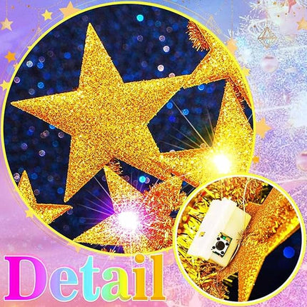 LED Star Headband for Women – Glowing Rave & Party Hair Accessory