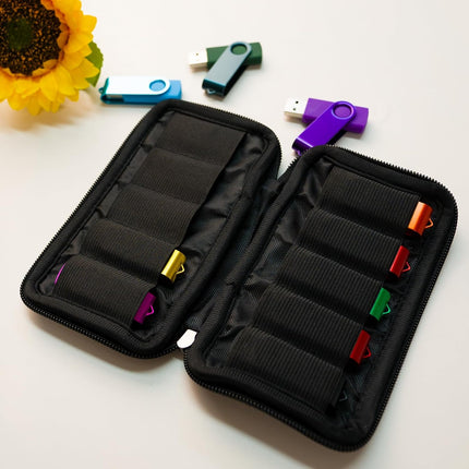 USB Drive Storage Bag – Lightweight Case for Thumb Drives & Small Items