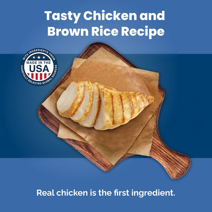 Natural Small Breed Senior Dog Food, Chicken & Brown Rice Recipe