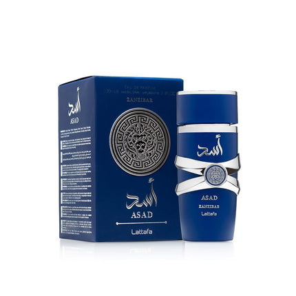 Lattafa Asad Zanzibar Perfume for Men 100ml Eau de Parfum Coconut Vanilla Fragrance
