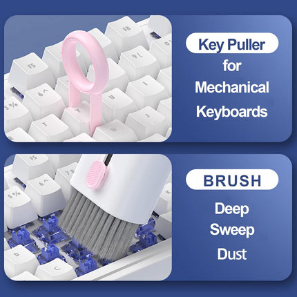 Electronics Cleaner Kit – Keyboard, AirPods & Phone Screen Cleaning Tools