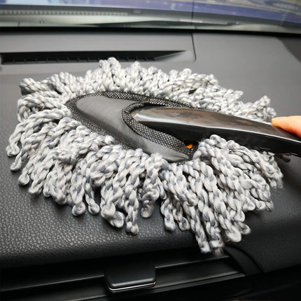 6-Pack Car Cleaning Supplies, Interior Duster, Detailing Brush & Cleaning Gel Kit