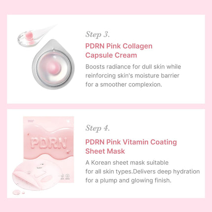Salmon DNA PDRN Mini Skincare Set – Toner, Serum & Mask for Hydration