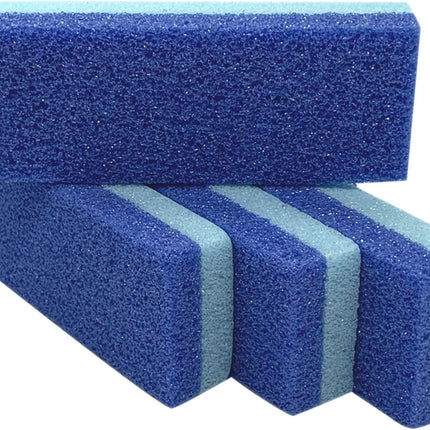 4-Pack Foot Pumice Stones, Hard Skin & Callus Remover Scrubber, Blue