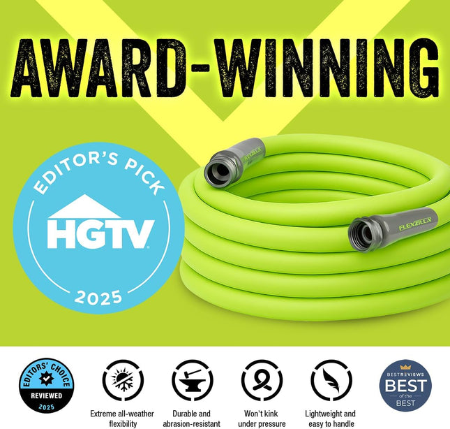 Garden Lead-in Hose 5/8 in. x 5 ft. – Lightweight, Durable, All-Weather Hose