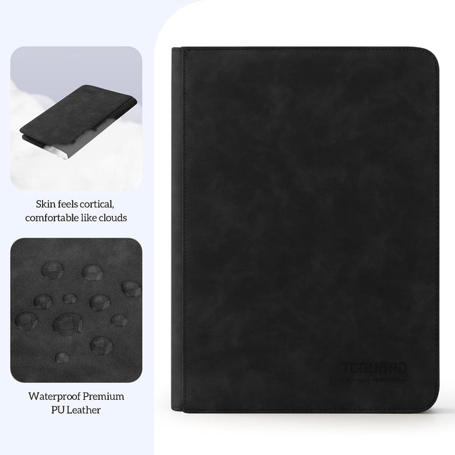 540 Card Binder with Zipper, 9-Pocket Trading Card Album for TCG, Sports Cards