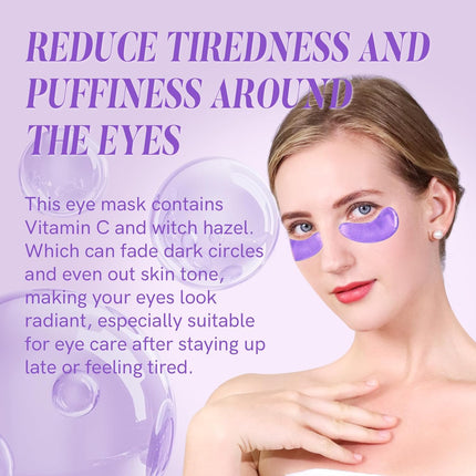 30 Pairs Vitamin C Under Eye Patches for Dark Circles & Puffiness Treatment