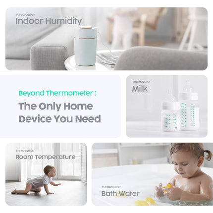 Baby & Family Thermometer – No-Touch Forehead, Medical-Grade, All-in-One