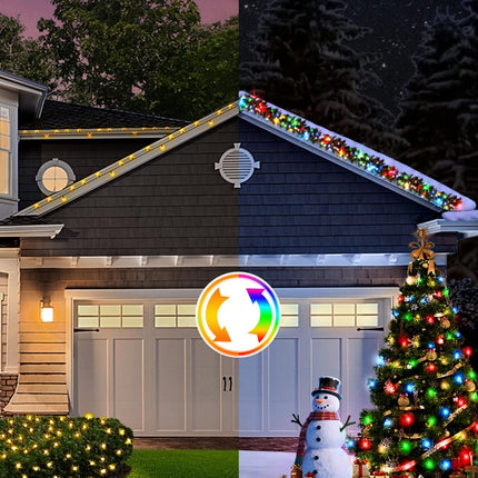 300 LED Color Changing Christmas String Lights 100FT Multicolor Outdoor