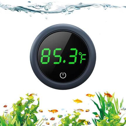 Fish Tank Digital Thermometer – Accurate LED Display ±0.9°F