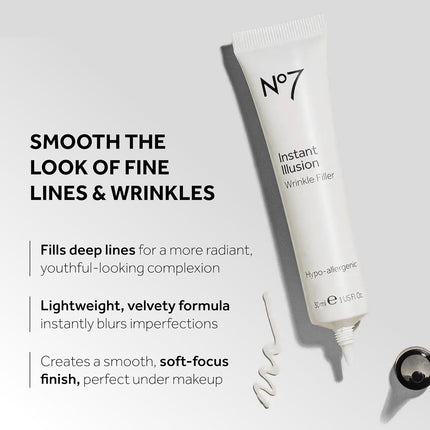 Instant Illusion Wrinkle Filler – Anti-Aging Serum for Smooth, Youthful Skin